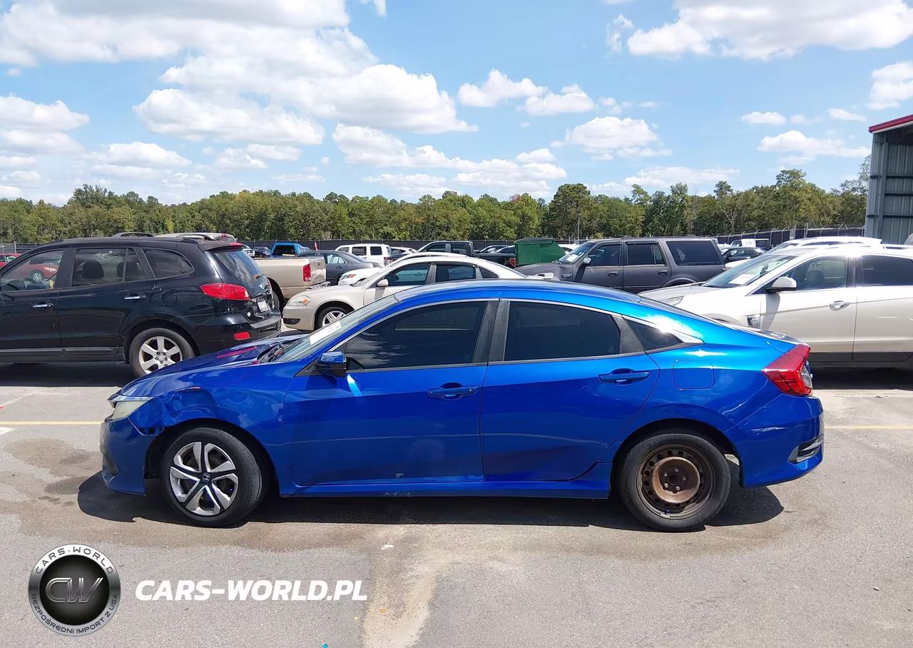 2016 Honda Civic Lx VIN:19XFC2F55GE033383 - 14
