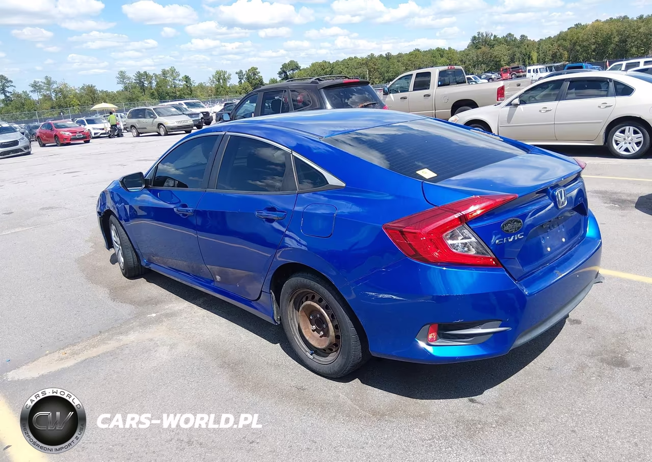 2016 Honda Civic Lx VIN:19XFC2F55GE033383 - 3