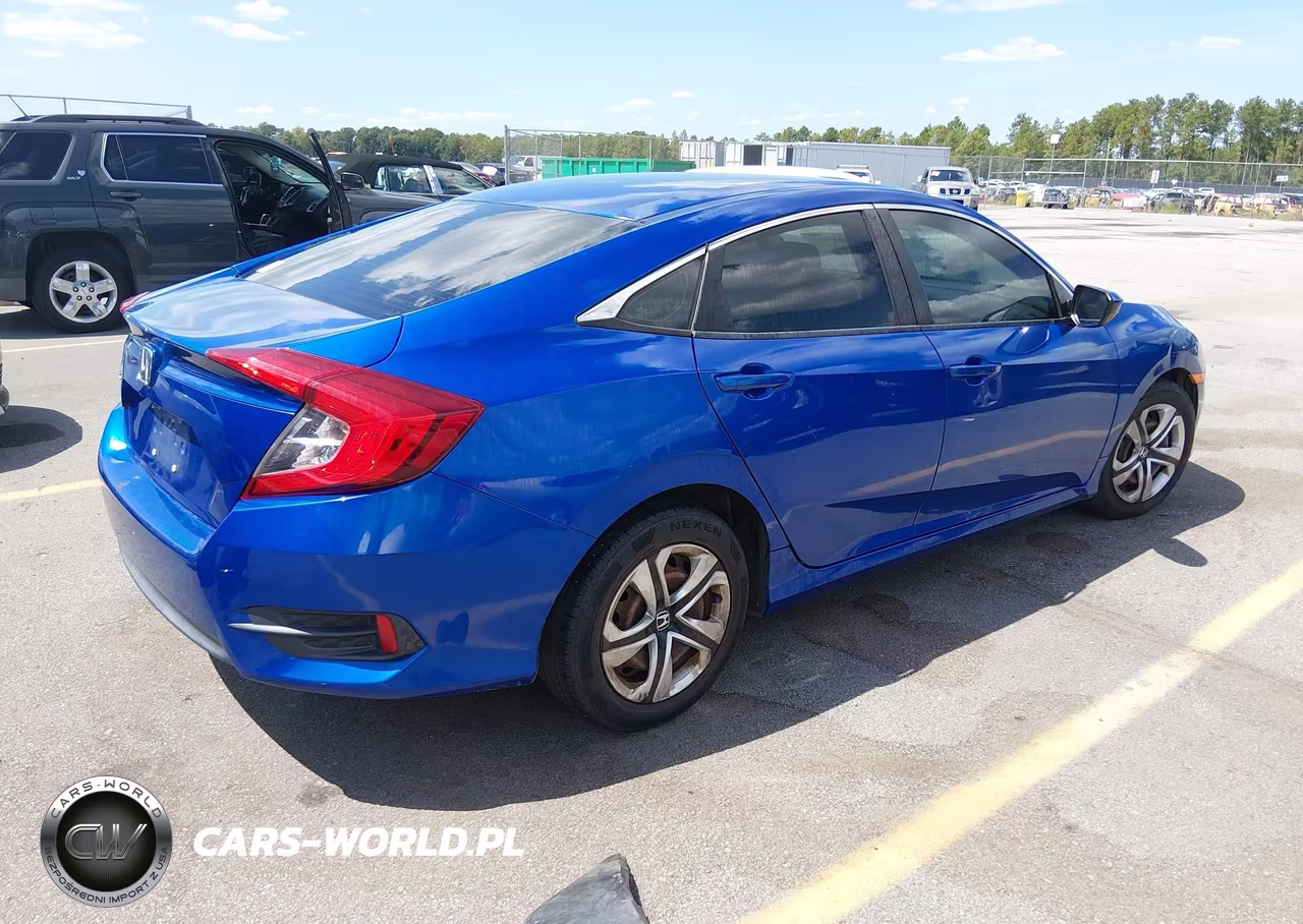 2016 Honda Civic Lx VIN:19XFC2F55GE033383 - 4