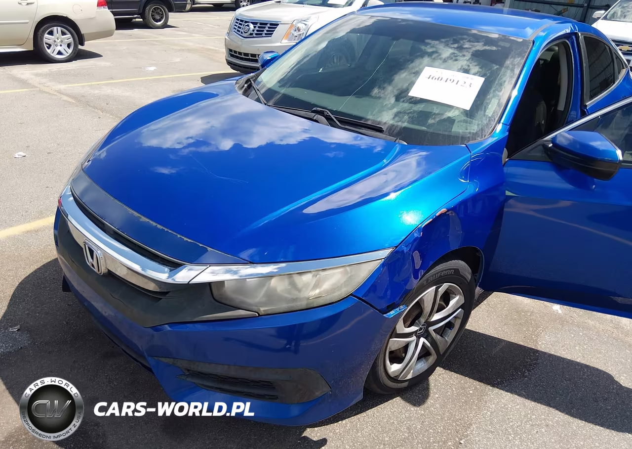 2016 Honda Civic Lx VIN:19XFC2F55GE033383 - 6