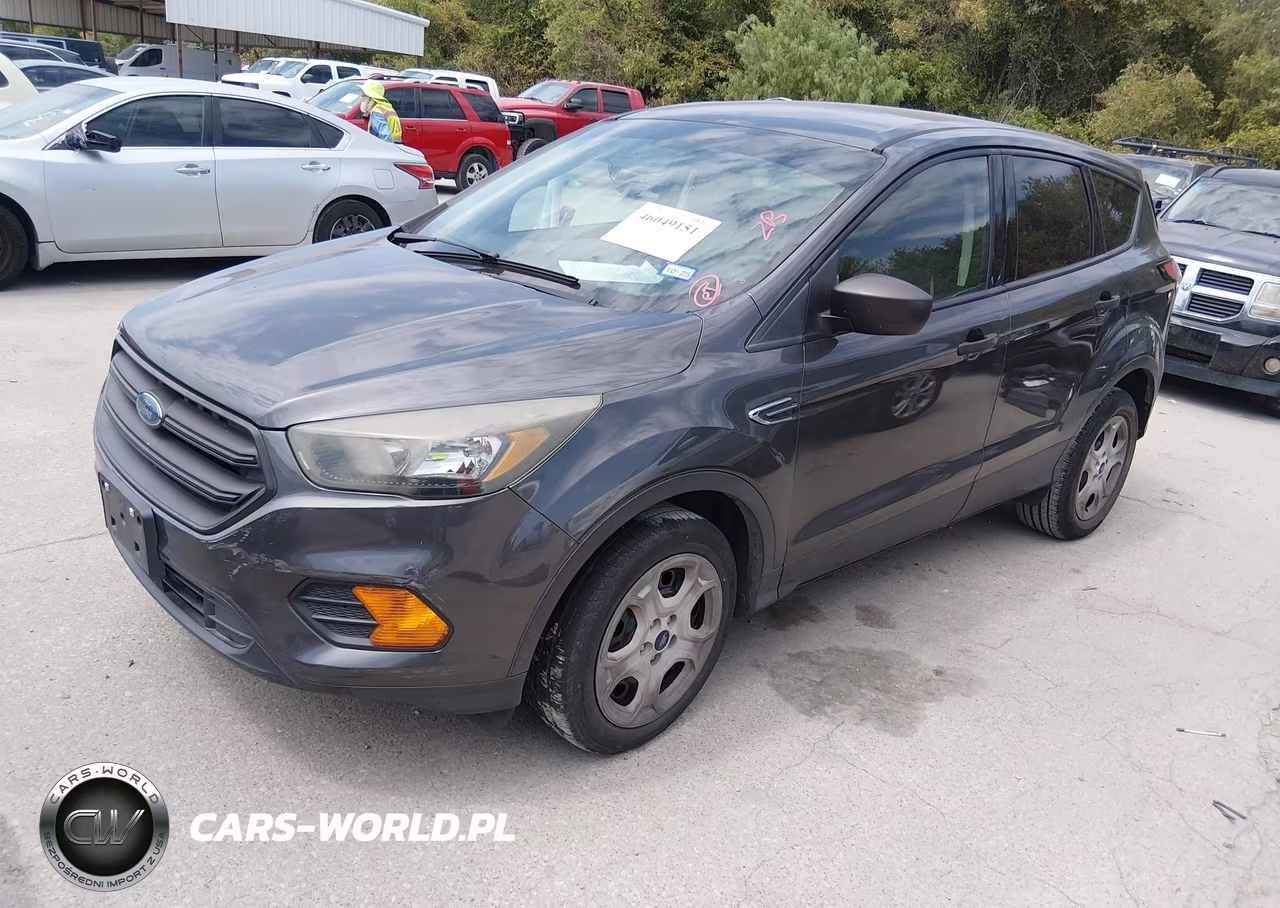 2018 Ford Escape S VIN:1FMCU0F71JUC06326 - 2