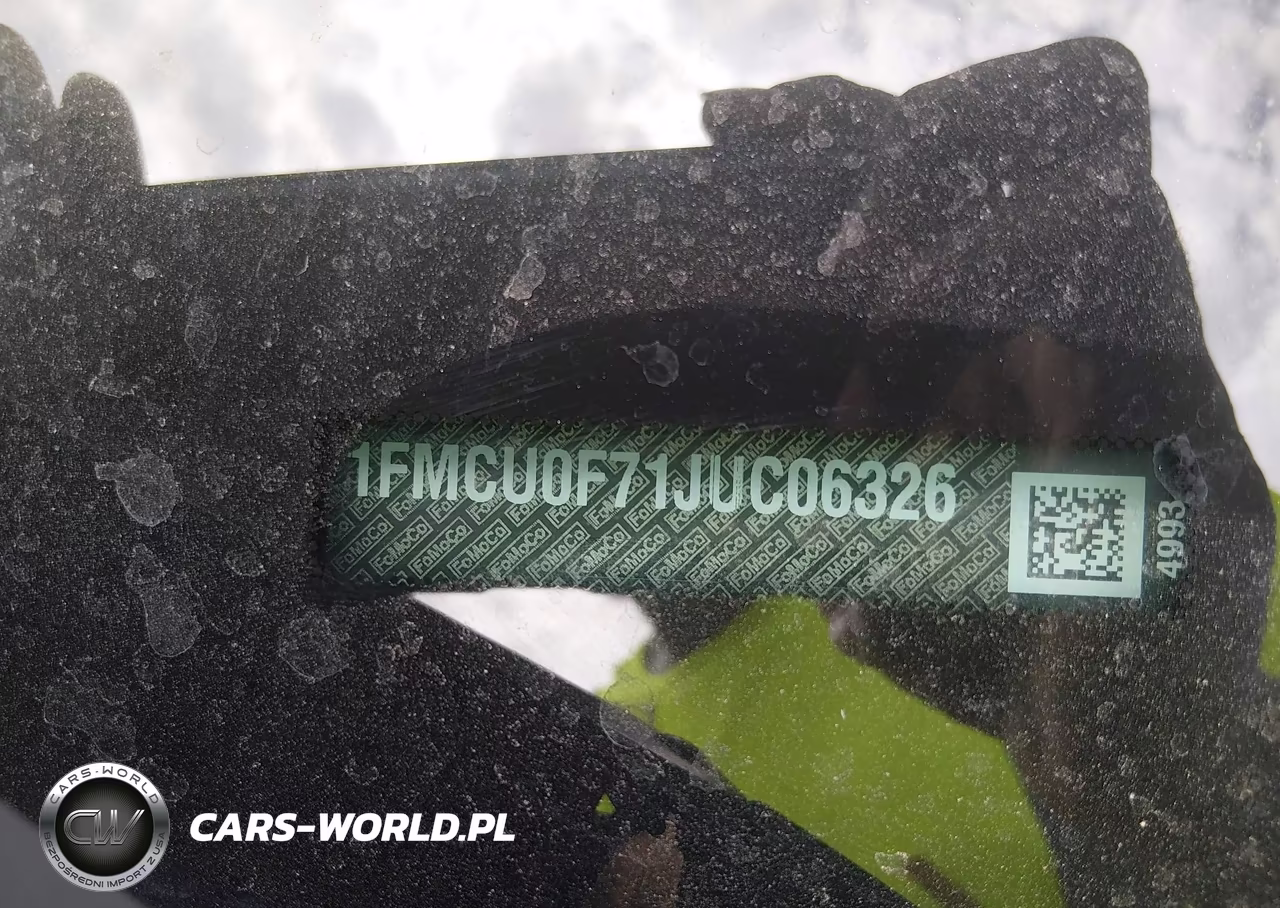 2018 Ford Escape S VIN:1FMCU0F71JUC06326 - 9