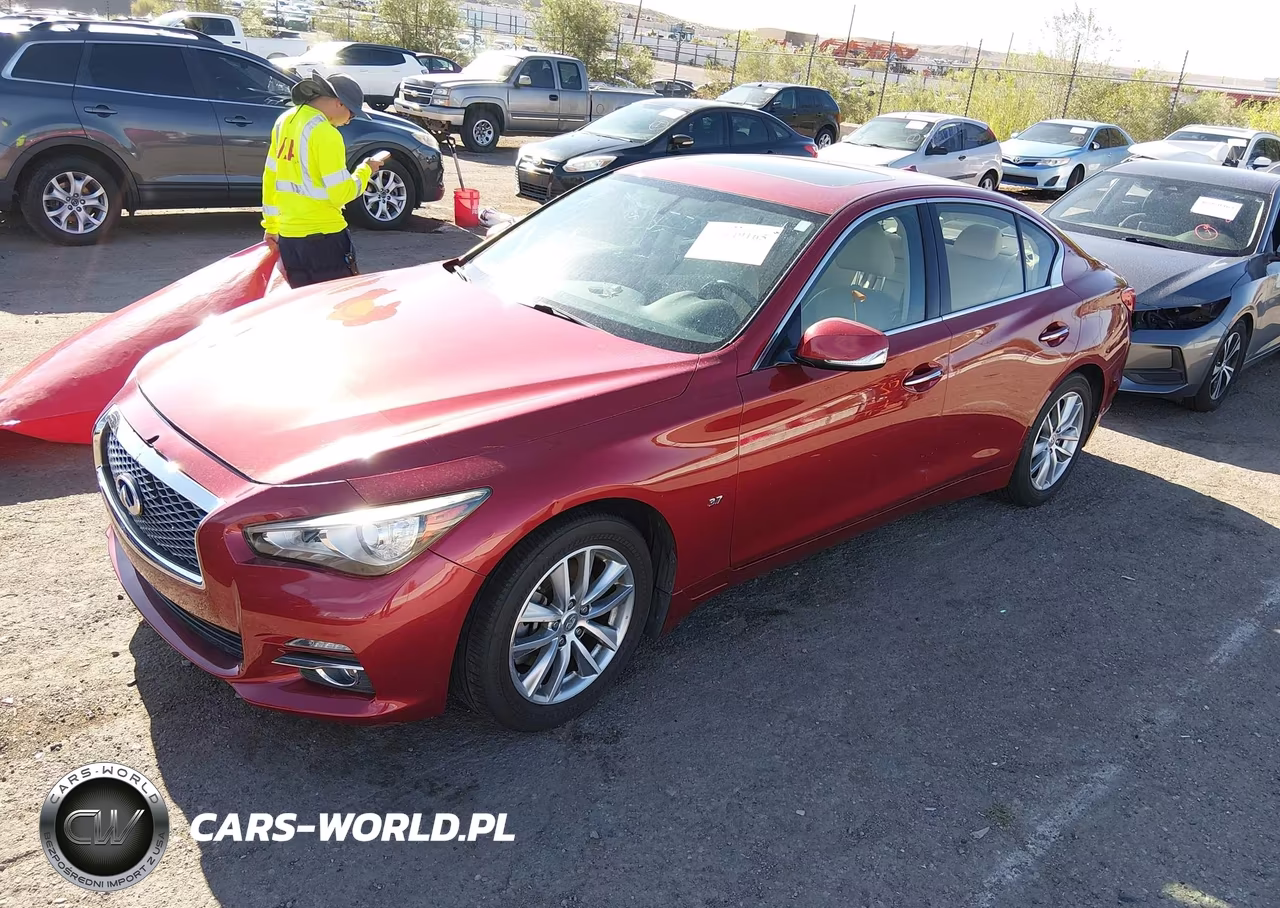 2014 Infiniti Q50 Premium VIN:JN1BV7AR7EM703419 - 2