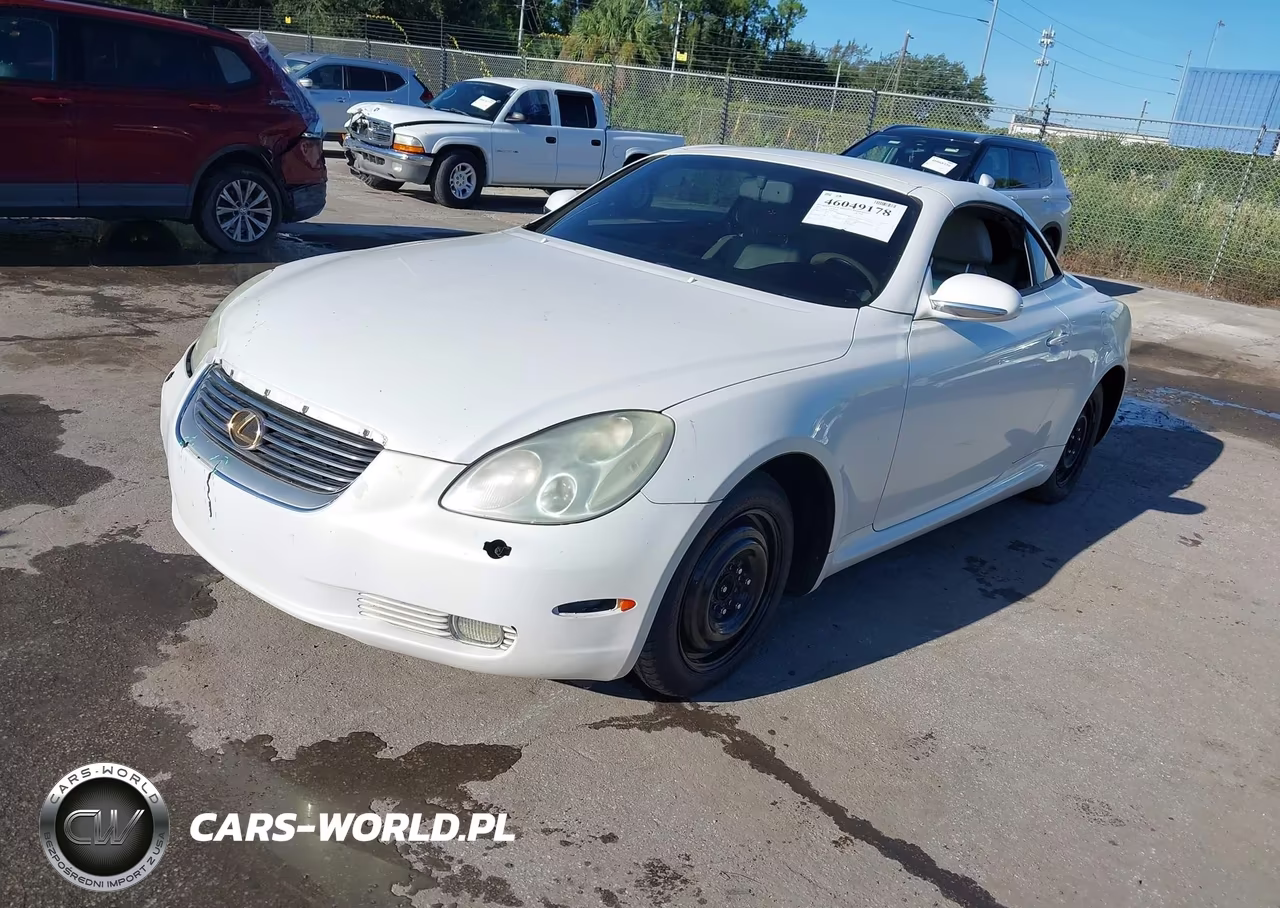 2003 Lexus Sc 430 VIN:JTHFN48Y430046155 - 2