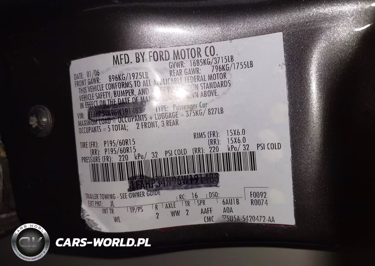 2006 Ford Focus Zxw VIN:1FAFP36N66W108810 - 12
