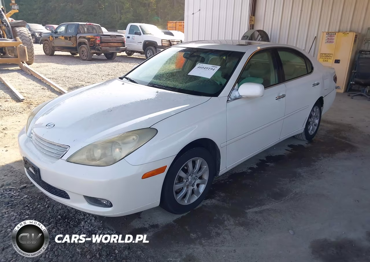 2003 Lexus Es 300 VIN:JTHBF30G430120912 - 2