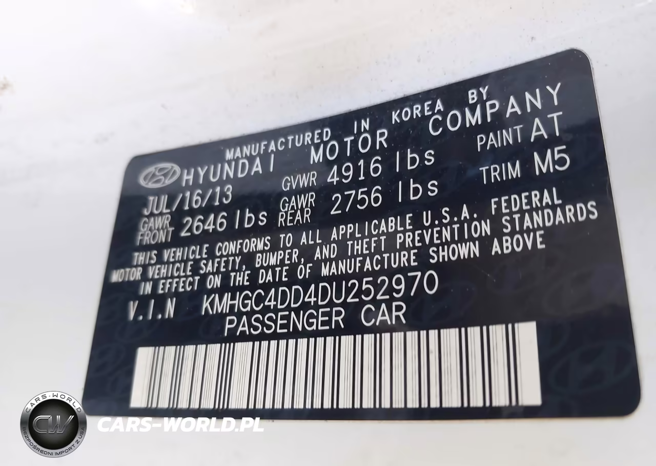 2013 Hyundai Genesis 3.8 VIN:KMHGC4DD4DU252970 - 9