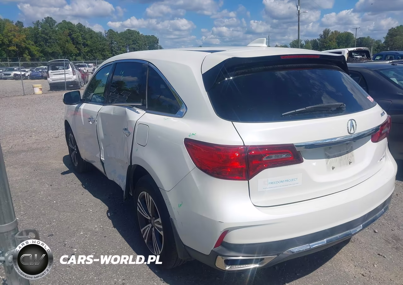 2017 Acura Mdx VIN:5FRYD4H35HB019555 - 3