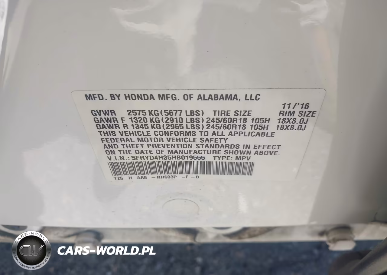2017 Acura Mdx VIN:5FRYD4H35HB019555 - 9