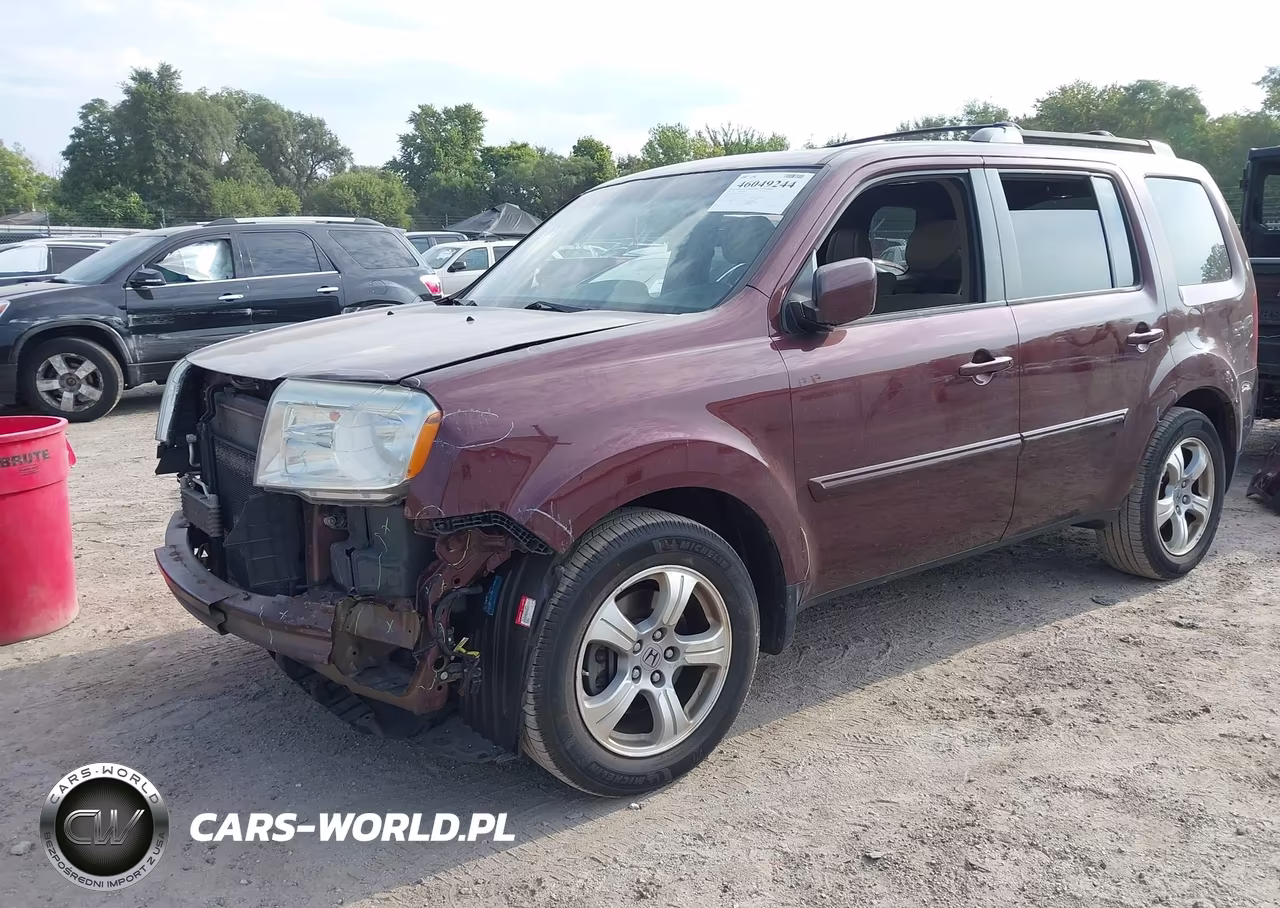 2015 Honda Pilot Ex-L VIN:5FNYF4H55FB049777 - 2