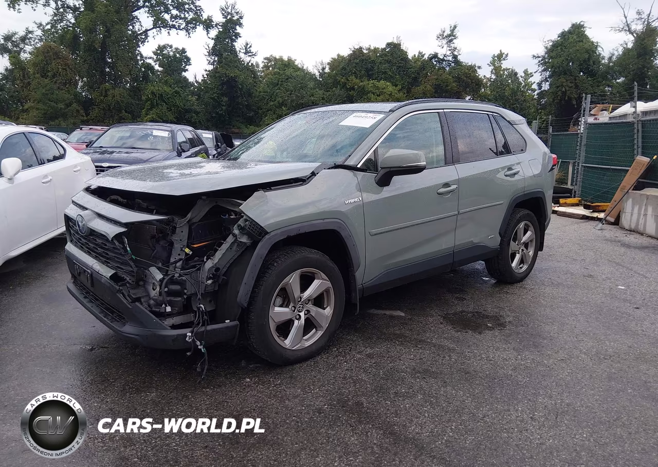 2021 Toyota Rav4 Hybrid Xle Premium VIN:JTMB6RFV4MD038151 - 2