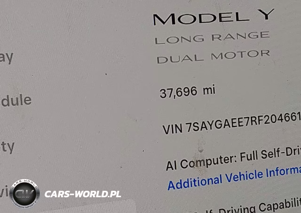 2024 Tesla Model Y Long Range Dual Motor All-Wheel Drive VIN:7SAYGAEE7RF204661 - 16