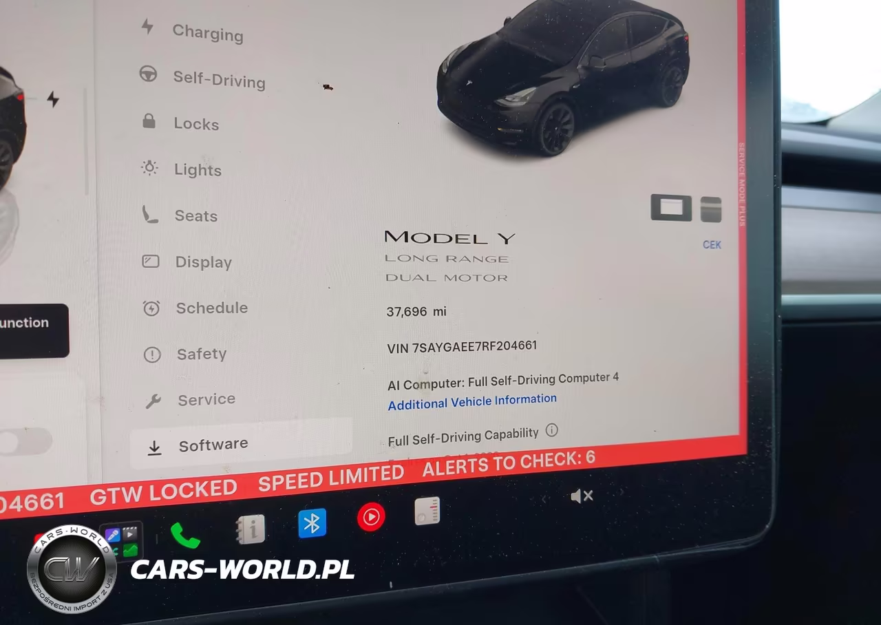 2024 Tesla Model Y Long Range Dual Motor All-Wheel Drive VIN:7SAYGAEE7RF204661 - 7