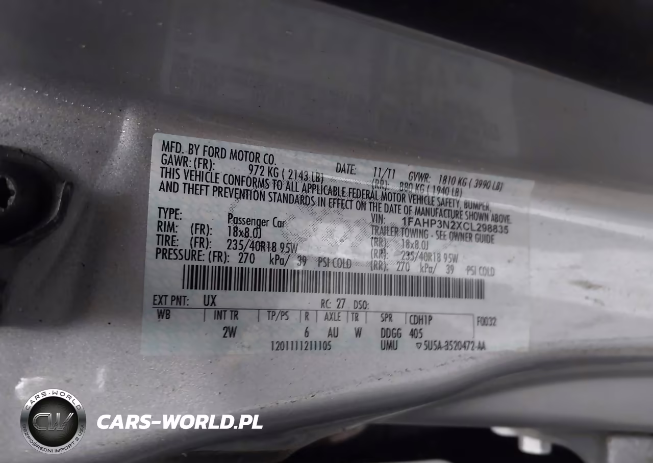 2012 Ford Focus Titanium VIN:1FAHP3N2XCL298835 - 9