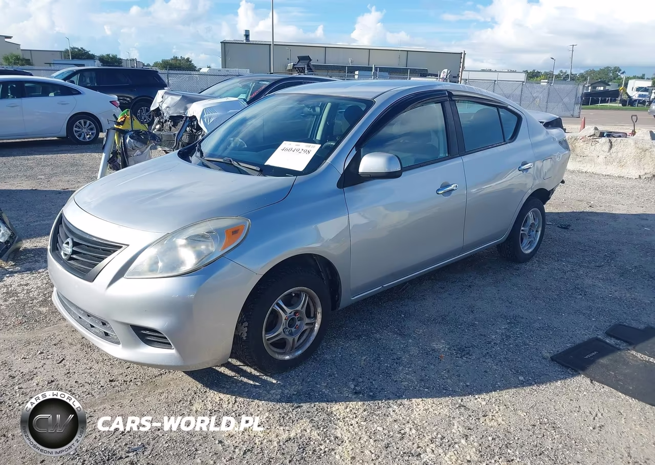 2012 Nissan Versa 1.6 Sv VIN:3N1CN7AP9CL881374 - 2