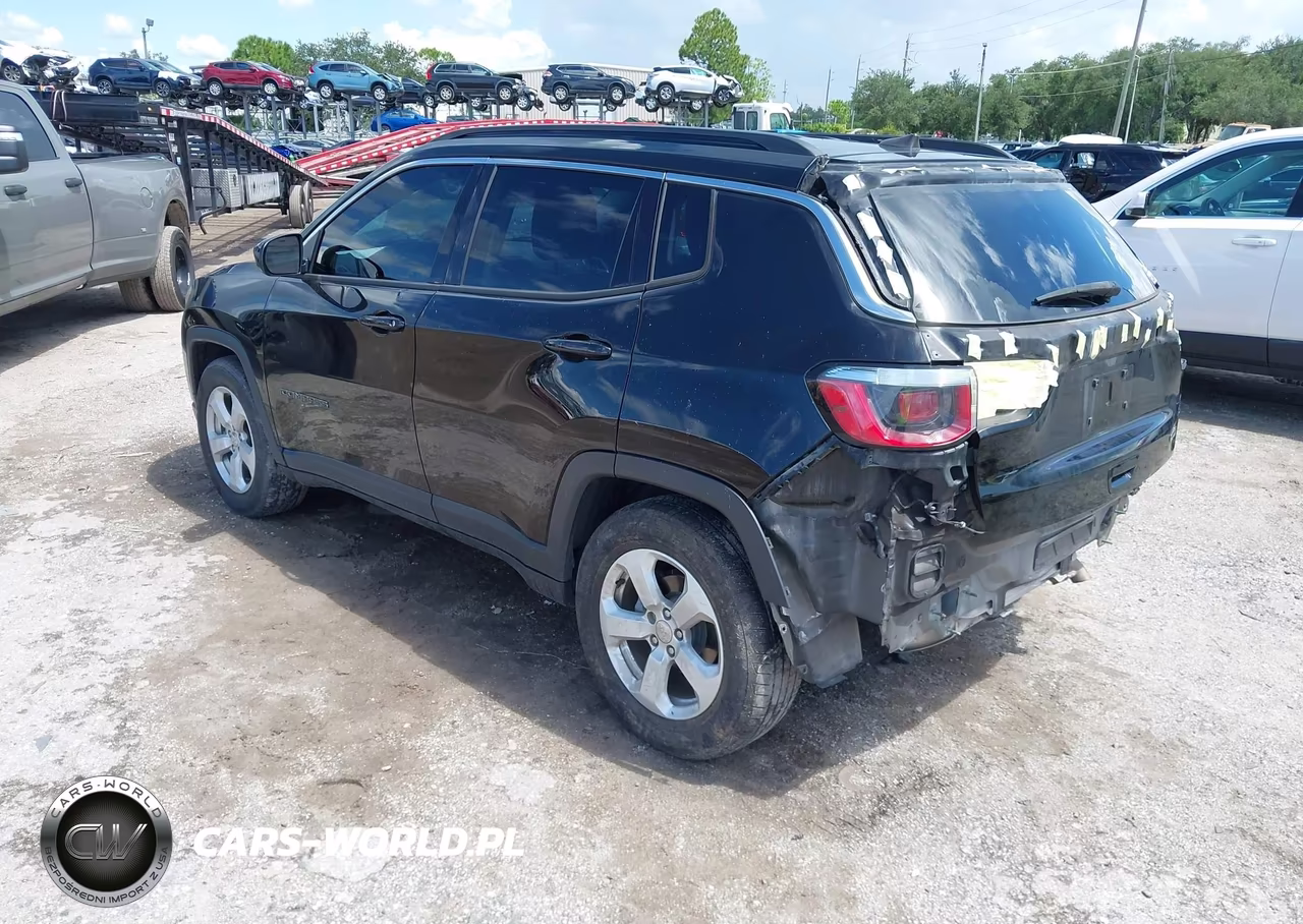 2020 Jeep Compass Latitude Fwd VIN:3C4NJCBB9LT126481 - 3