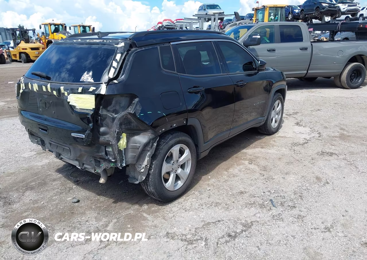 2020 Jeep Compass Latitude Fwd VIN:3C4NJCBB9LT126481 - 4