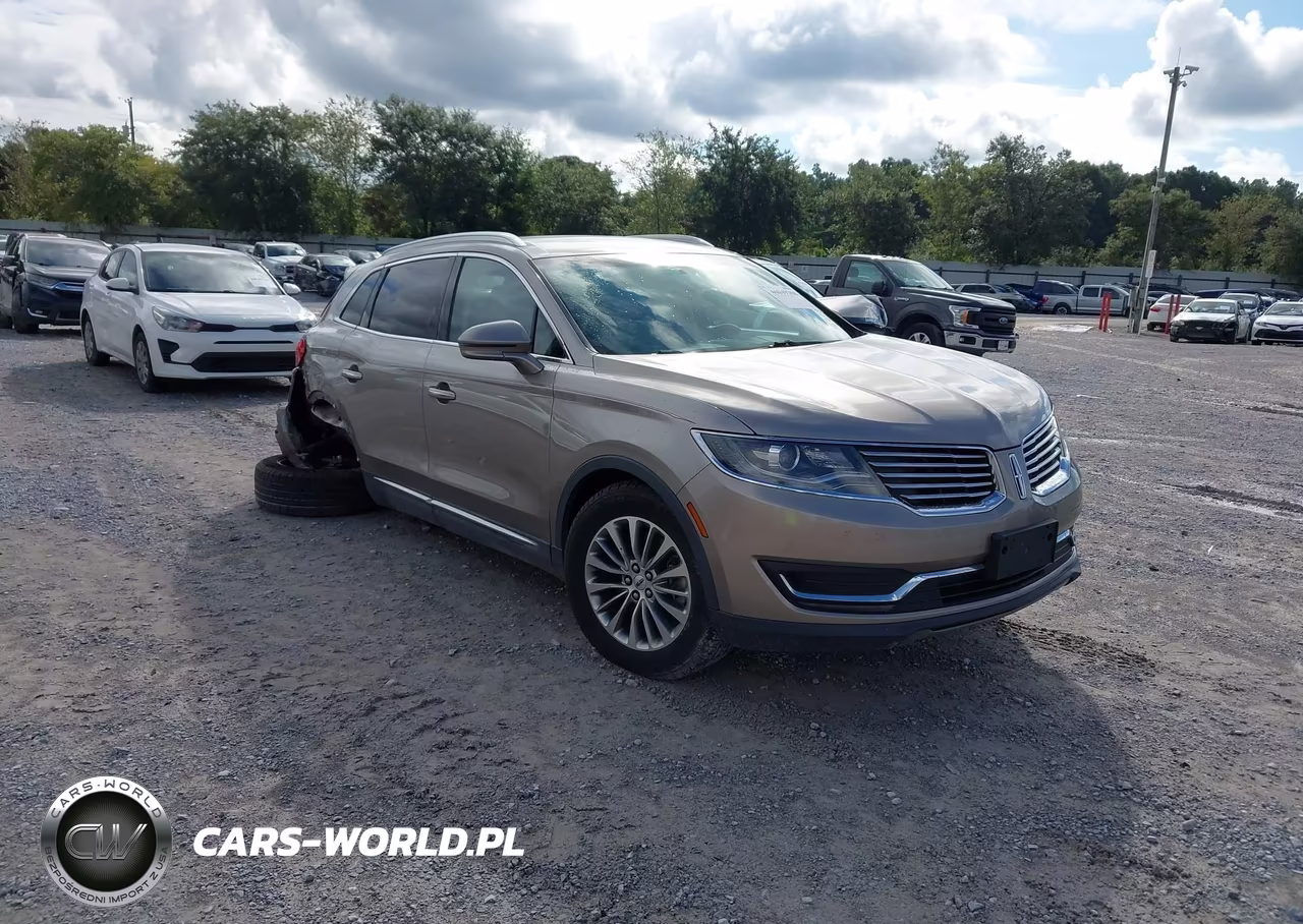2018 Lincoln Mkx Select VIN:2LMPJ6KRXJBL34675 - 1
