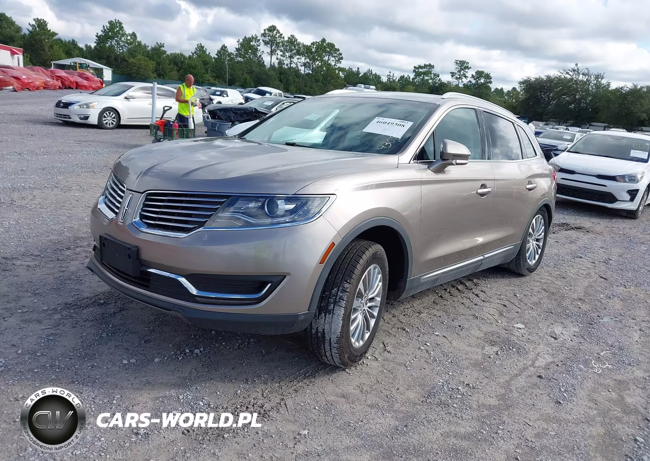 2018 Lincoln Mkx Select VIN:2LMPJ6KRXJBL34675 - 2