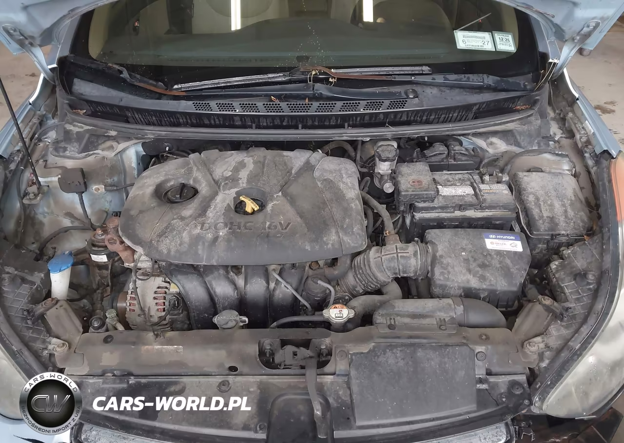 2012 Hyundai Elantra Gls (Ulsan Plant) VIN:KMHDH4AE9CU411529 - 10
