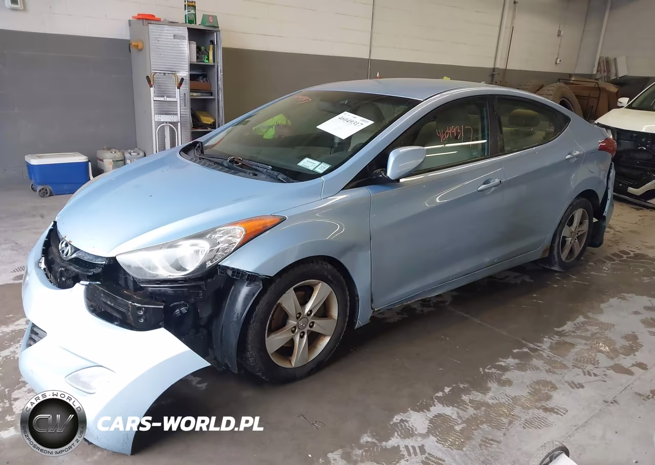 2012 Hyundai Elantra Gls (Ulsan Plant) VIN:KMHDH4AE9CU411529 - 2