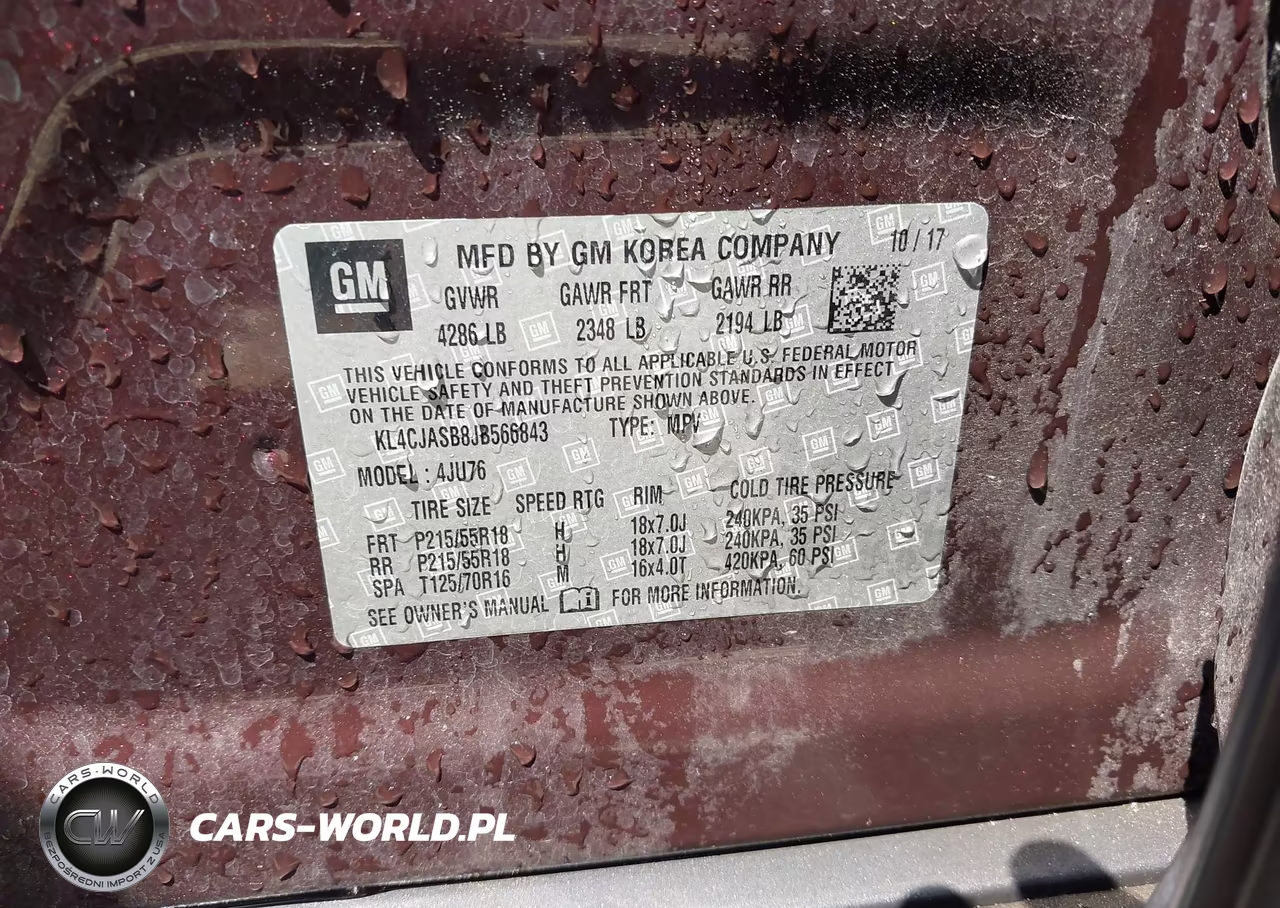 2018 Buick Encore Preferred VIN:KL4CJASB8JB566843 - 9