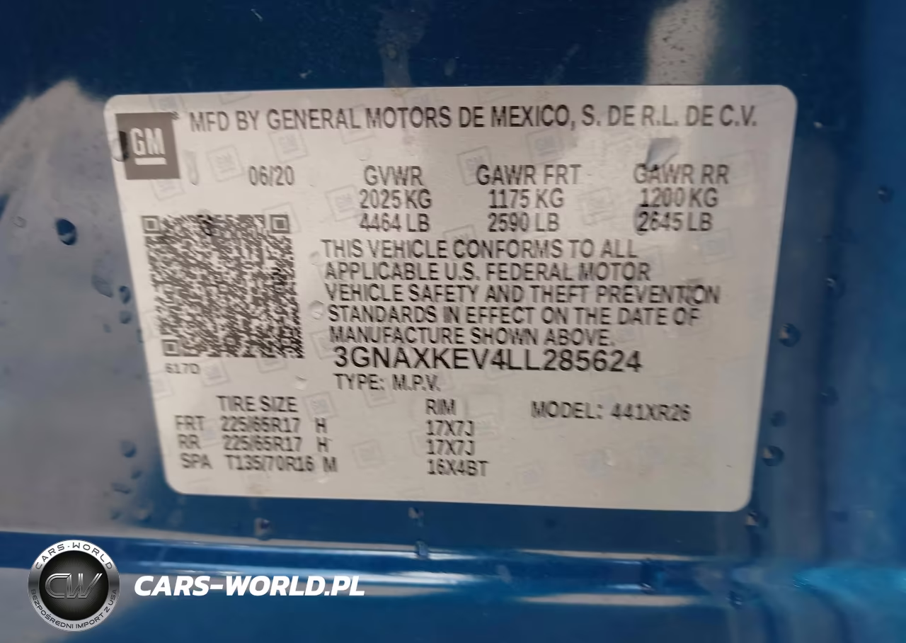 2020 Chevrolet Equinox Fwd Lt 1.5L Turbo VIN:3GNAXKEV4LL285624 - 9