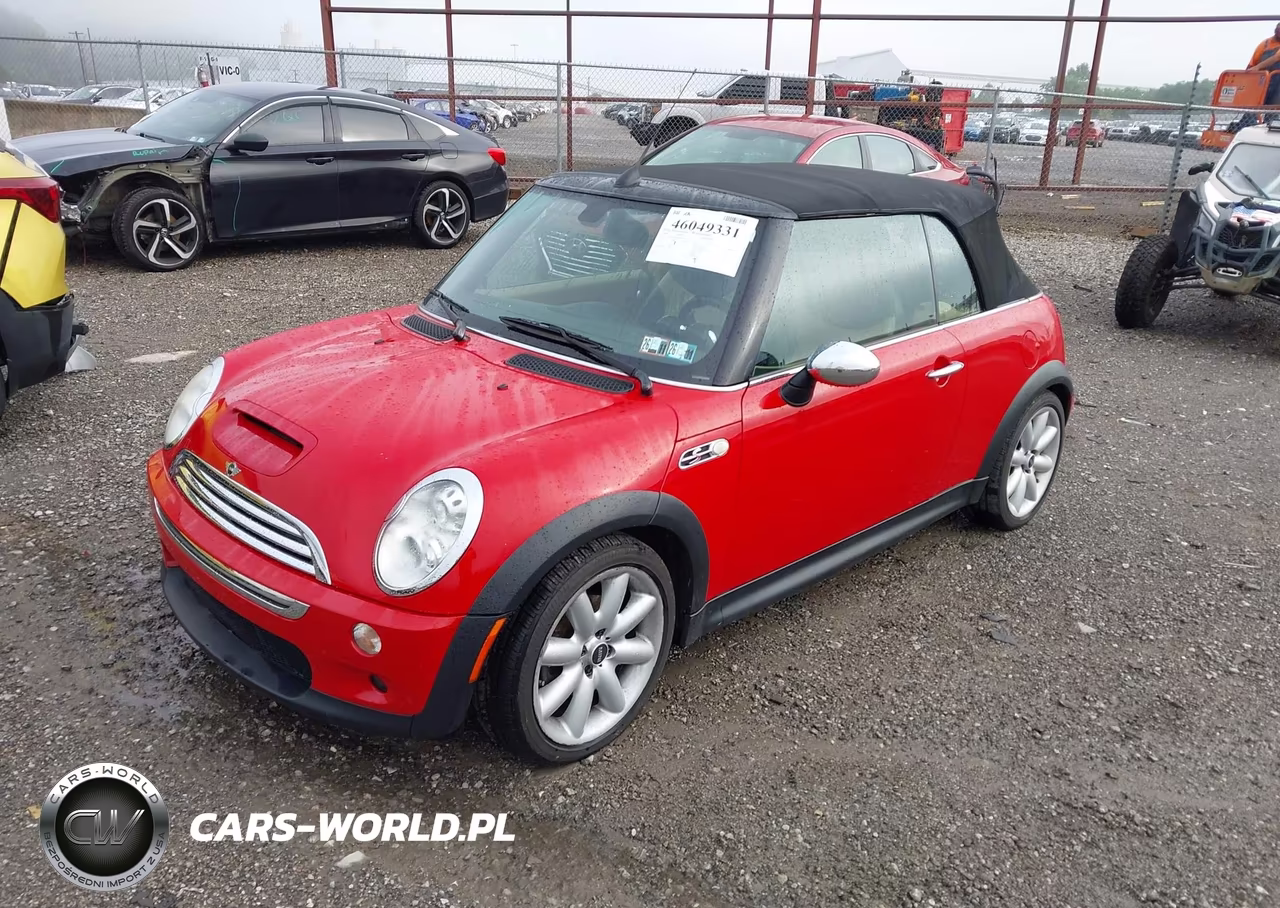 2006 Mini Cooper S VIN:WMWRH33586TF86947 - 2
