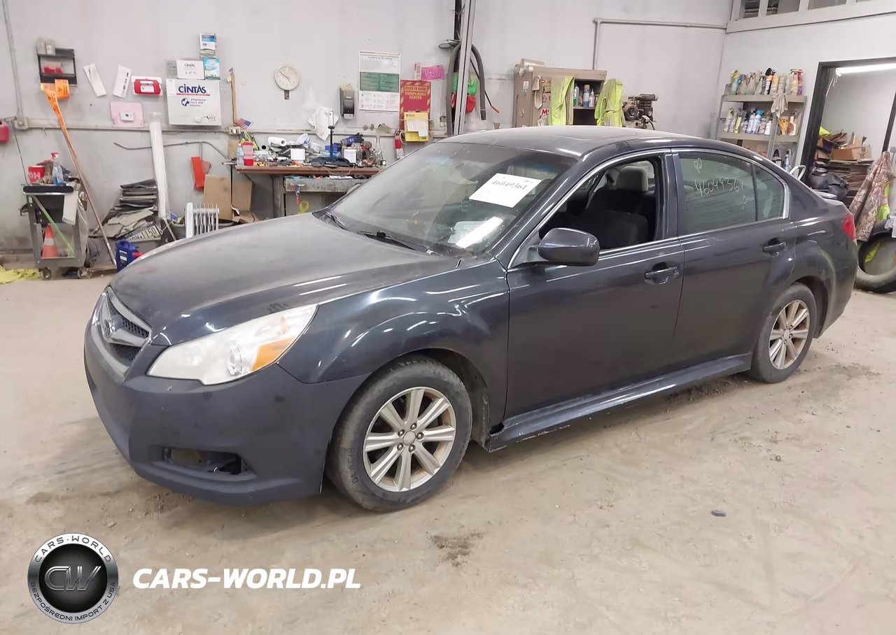 2010 Subaru Legacy 2.5I Premium VIN:4S3BMAG69A1236865 - 2