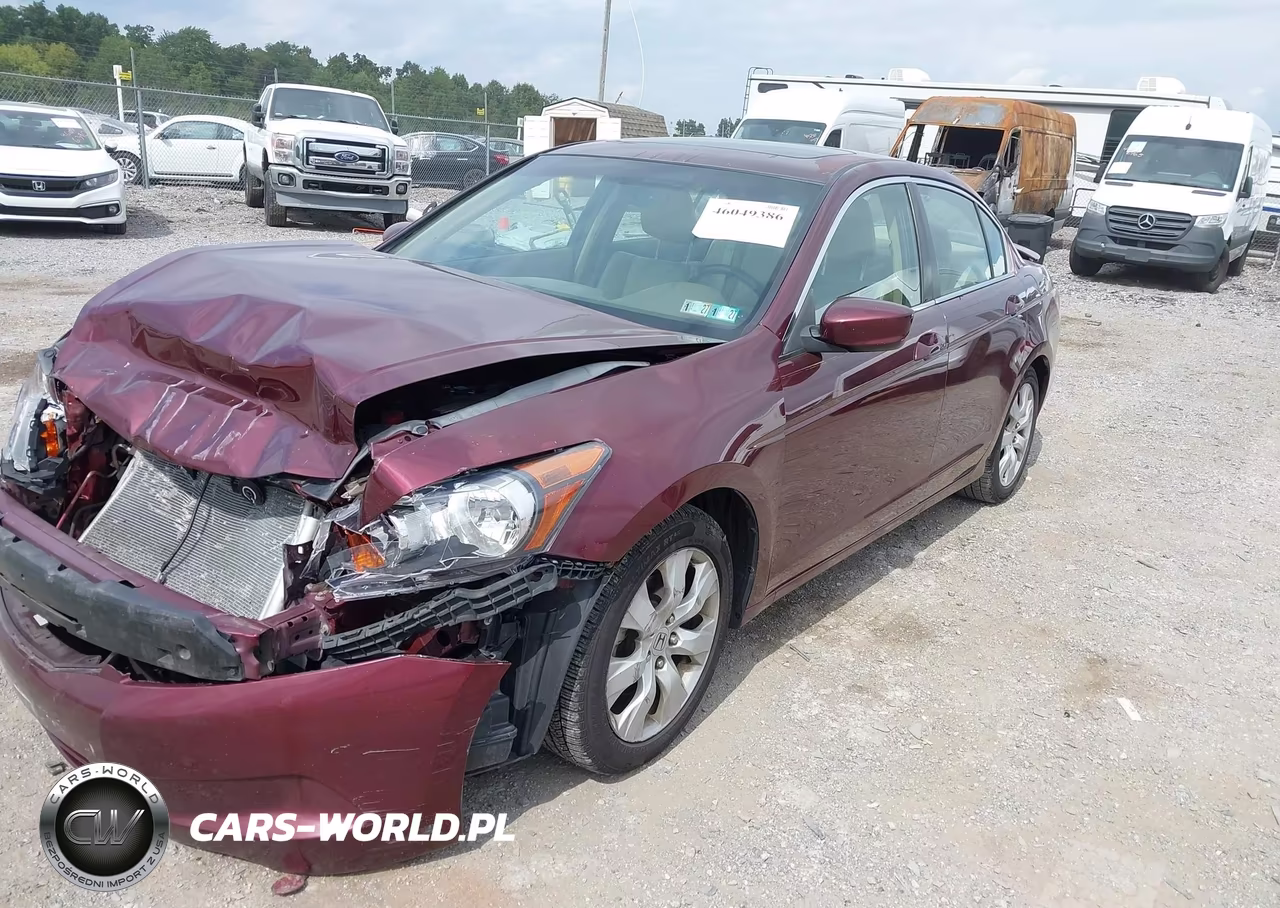 2010 Honda Accord 2.4 Ex-L VIN:1HGCP2F83AA168987 - 2