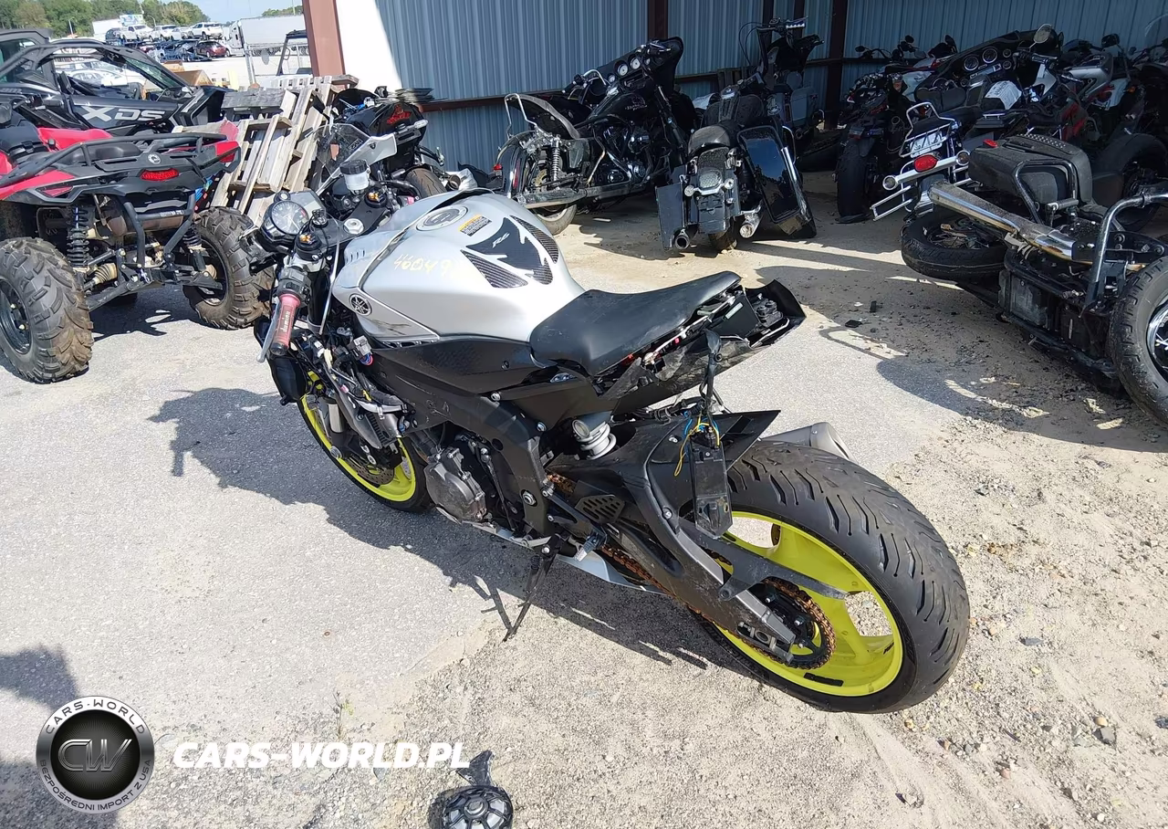 2017 Yamaha Yzfr6 VIN:JYARJ28E3HA001466 - 3