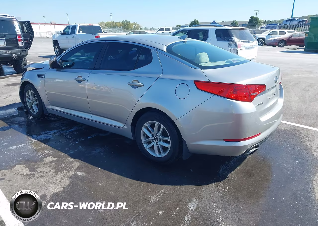 2011 Kia Optima Lx VIN:KNAGM4A73B5109870 - 3