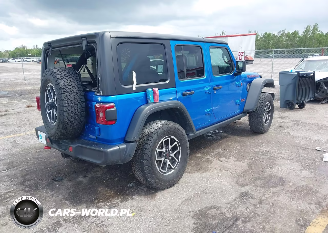 2025 Jeep Wrangler 4-Door Rubicon 4X4 VIN:1C4PJXFN1SW525429 - 4