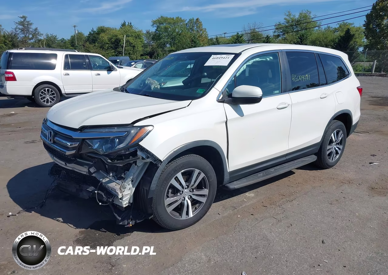 2018 Honda Pilot Ex-L VIN:5FNYF6H57JB055116 - 2