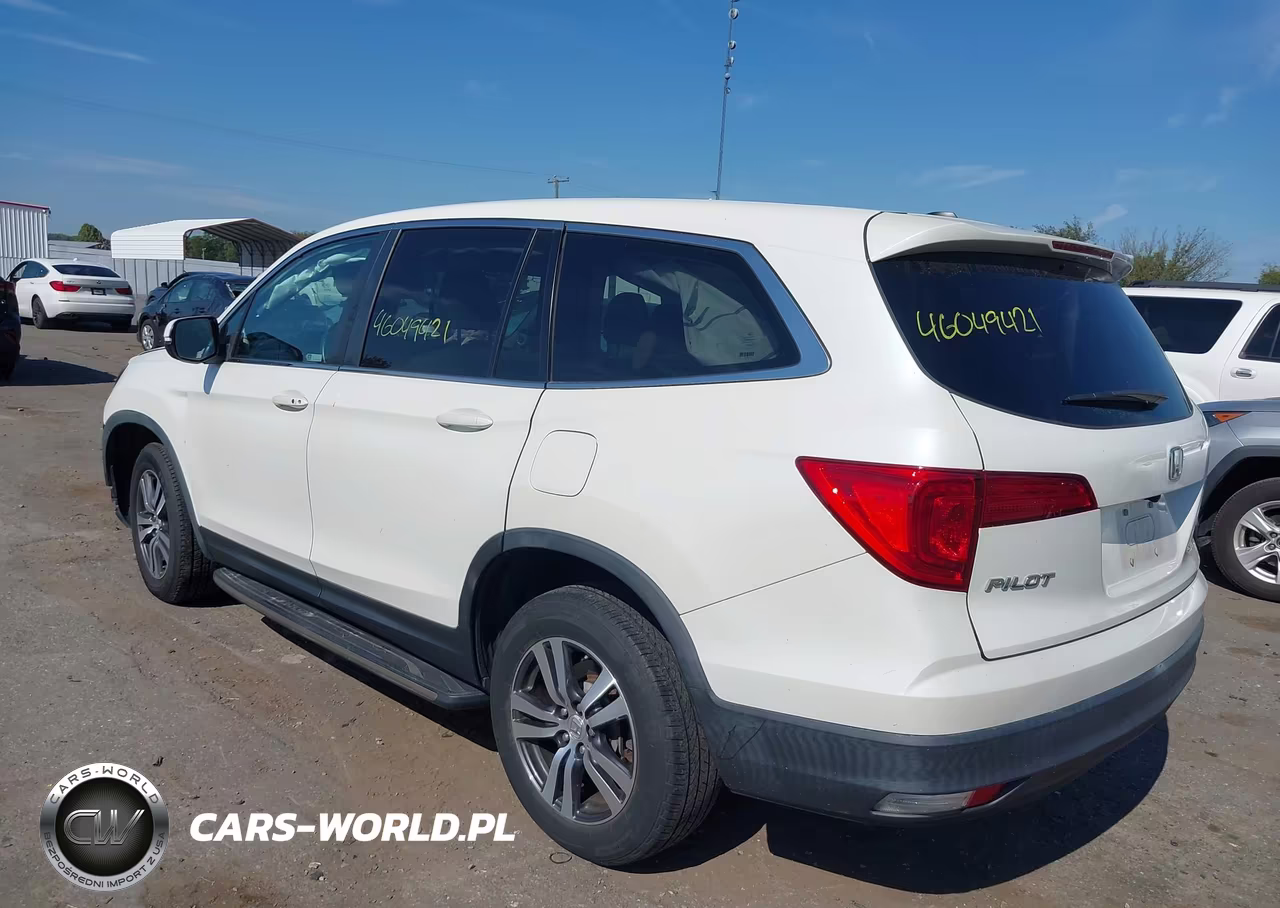 2018 Honda Pilot Ex-L VIN:5FNYF6H57JB055116 - 3