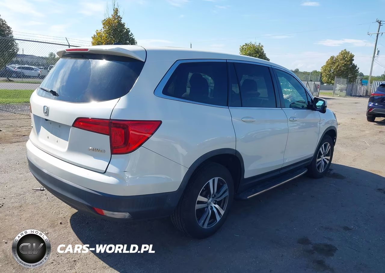 2018 Honda Pilot Ex-L VIN:5FNYF6H57JB055116 - 4
