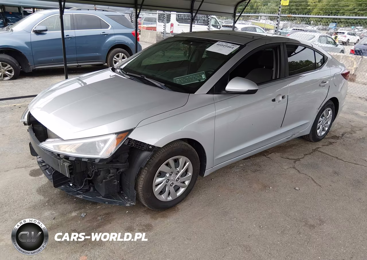 2019 Hyundai Elantra Se VIN:KMHD74LF9KU792676 - 2