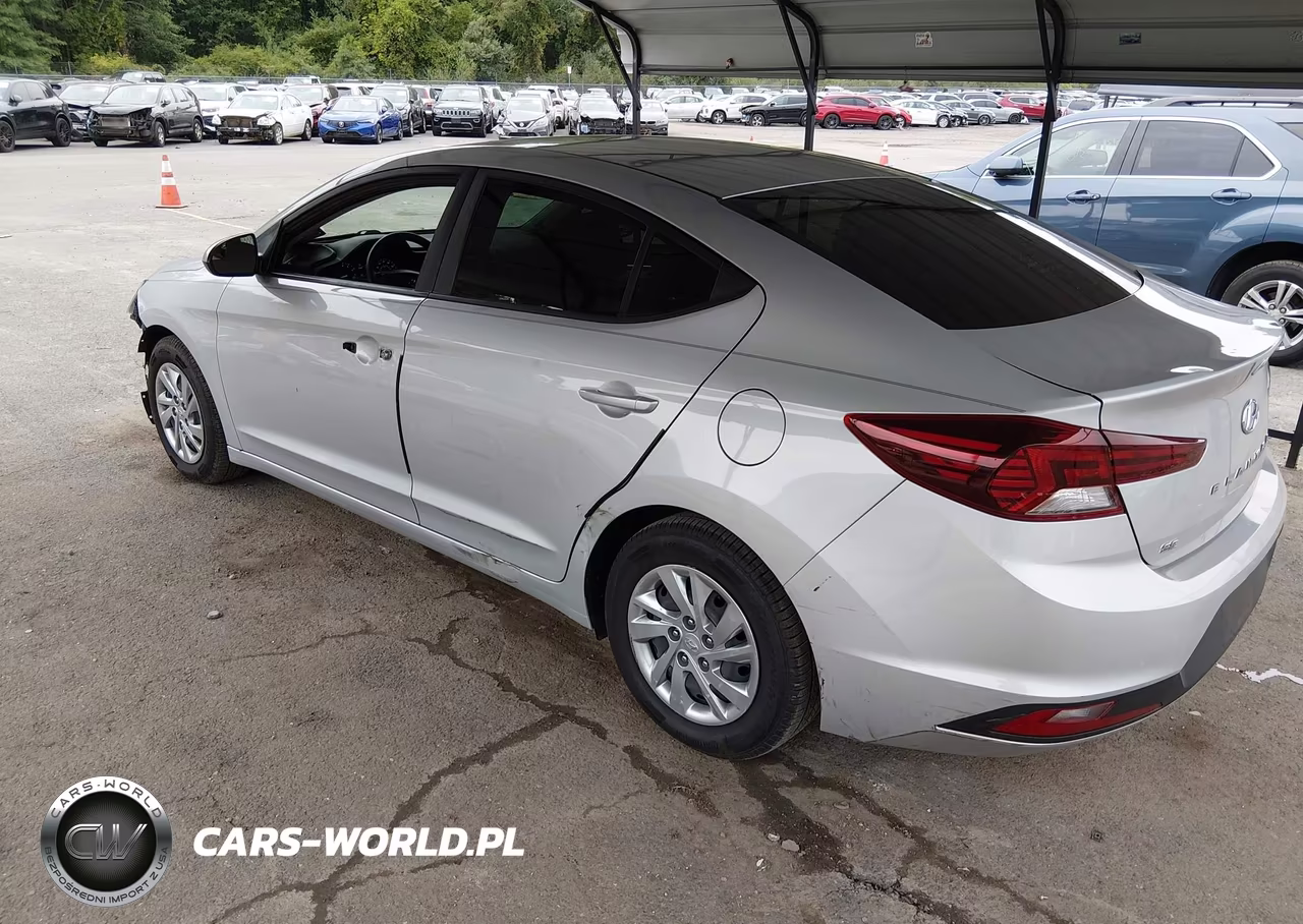 2019 Hyundai Elantra Se VIN:KMHD74LF9KU792676 - 3
