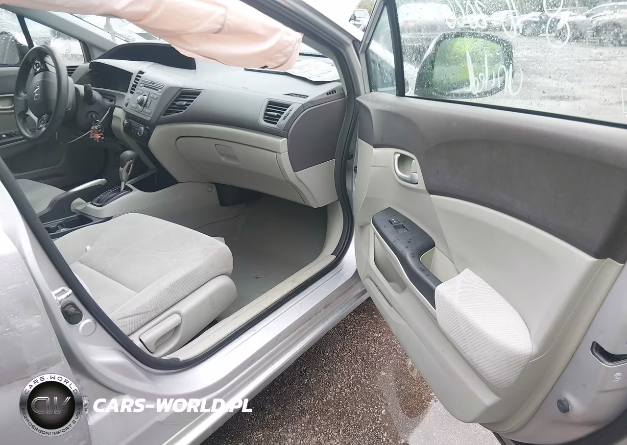 2012 Honda Civic Lx VIN:19XFB2F57CE009583 - 5