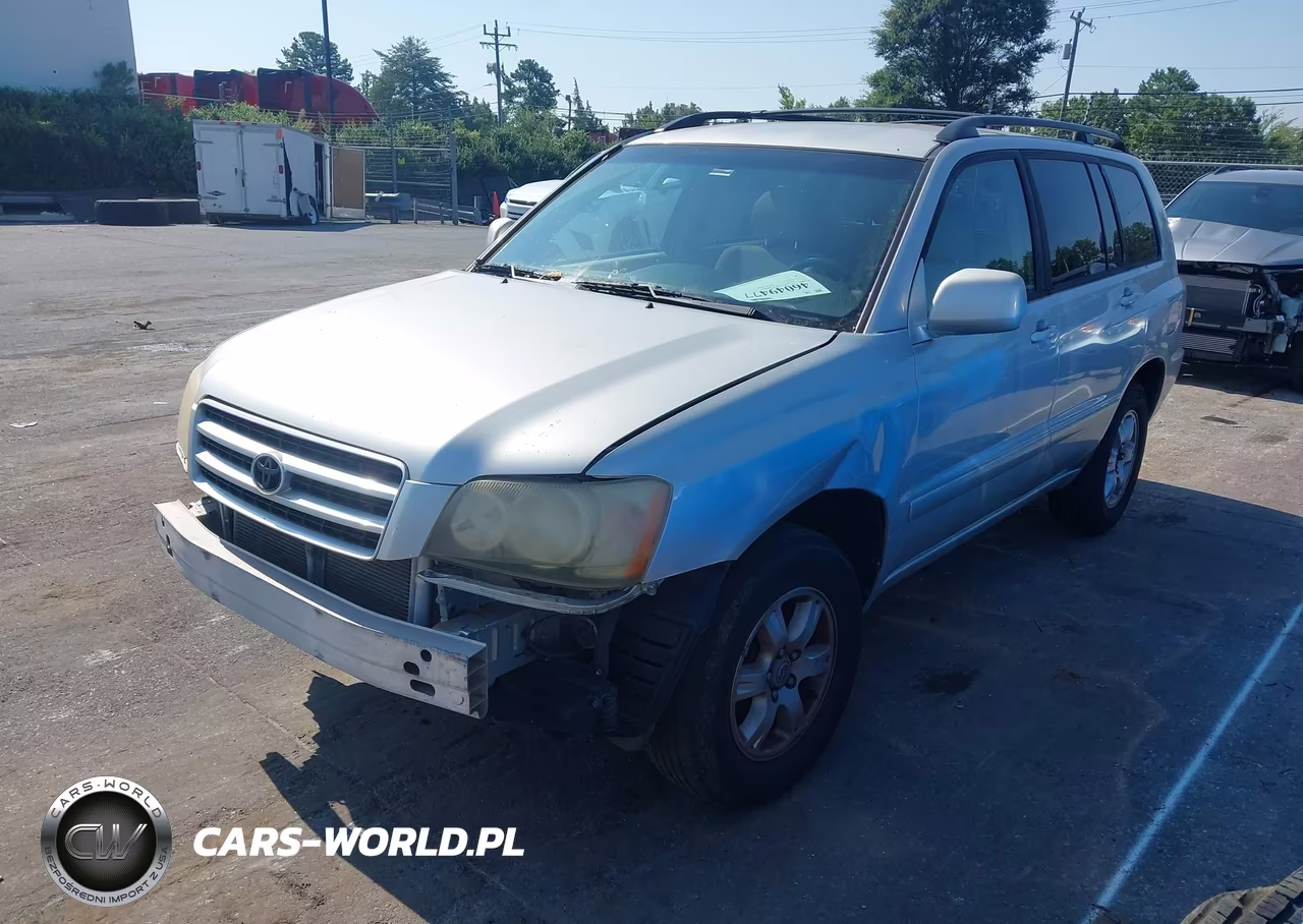 2003 Toyota Highlander V6 VIN:JTEGF21A130107090 - 2