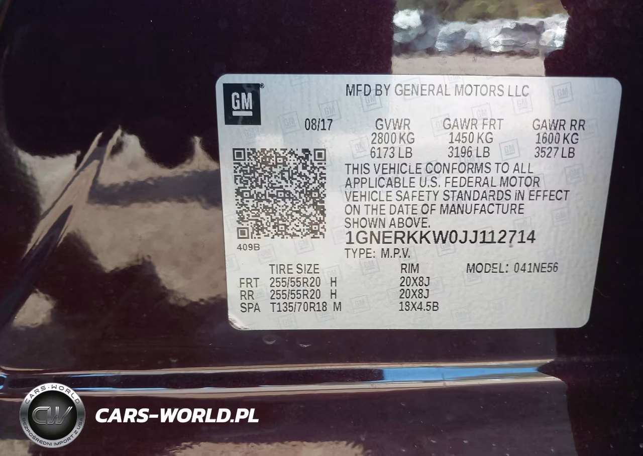 2018 Chevrolet Traverse Premier VIN:1GNERKKW0JJ112714 - 9