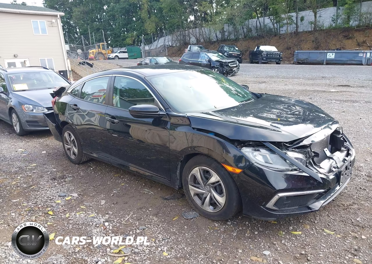 2019 Honda Civic Lx VIN:2HGFC2F67KH536632 - 1