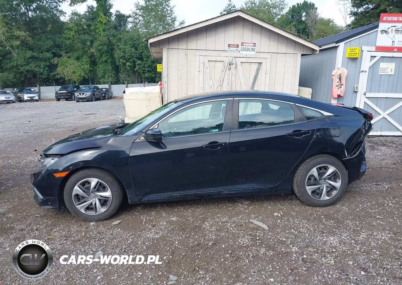 2019 Honda Civic Lx VIN:2HGFC2F67KH536632 - 14