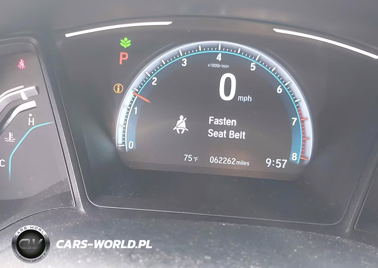 2019 Honda Civic Lx VIN:2HGFC2F67KH536632 - 15