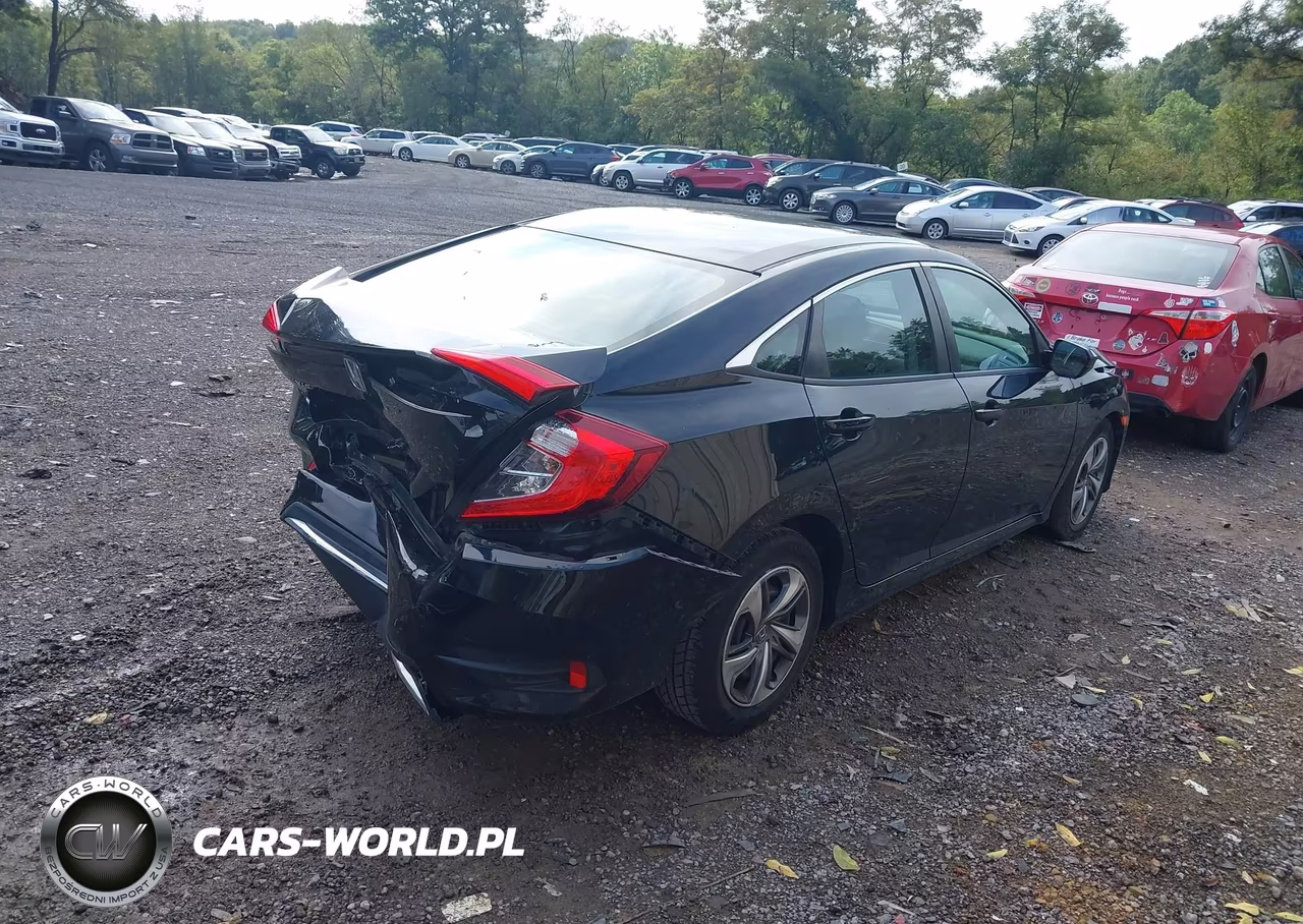 2019 Honda Civic Lx VIN:2HGFC2F67KH536632 - 4