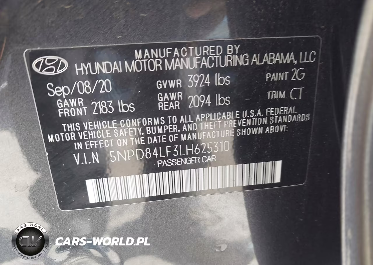 2020 Hyundai Elantra Sel VIN:5NPD84LF3LH625310 - 9