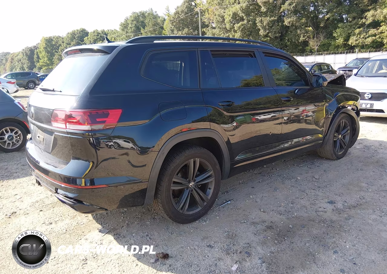 2021 Volkswagen Atlas 3.6L V6 Se W-Technology R-Line VIN:1V2PR2CA0MC576291 - 4
