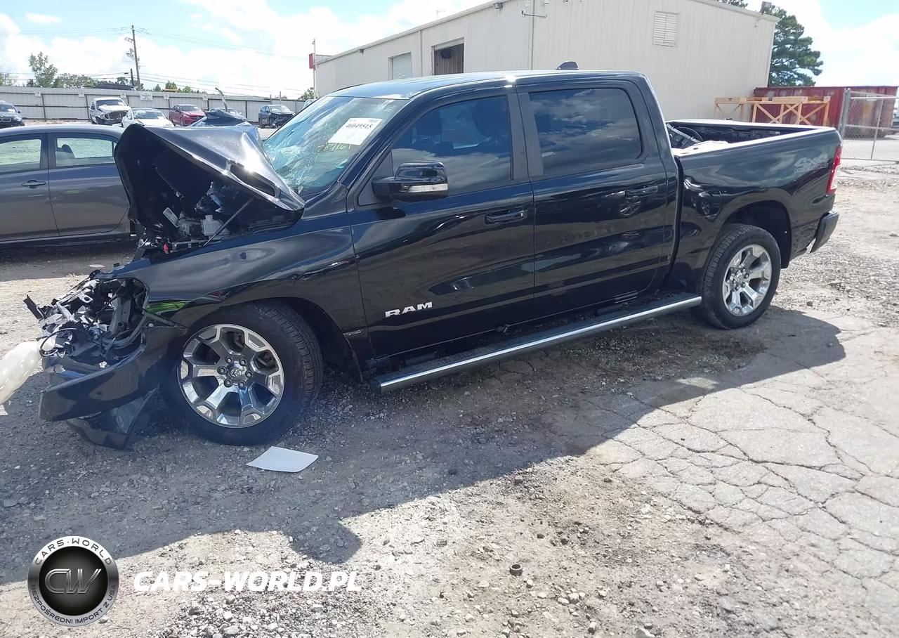 2021 Ram 1500 Big Horn 4X4 5'7 Box VIN:1C6SRFFT9MN739161 - 2