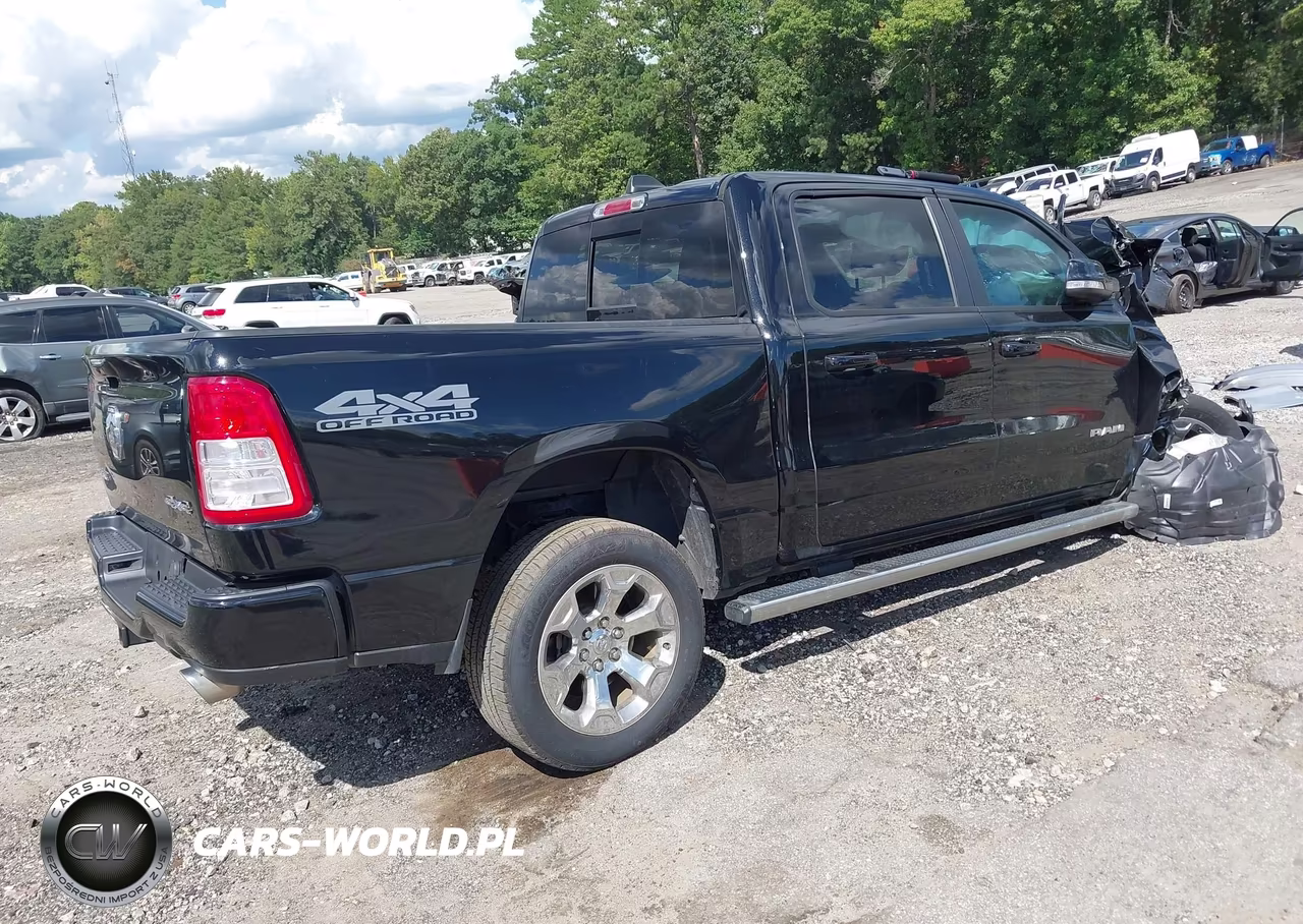 2021 Ram 1500 Big Horn 4X4 5'7 Box VIN:1C6SRFFT9MN739161 - 4