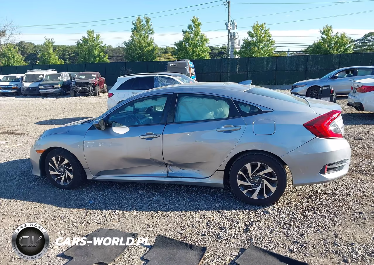 2017 Honda Civic Ex VIN:19XFC2F88HE225876 - 14
